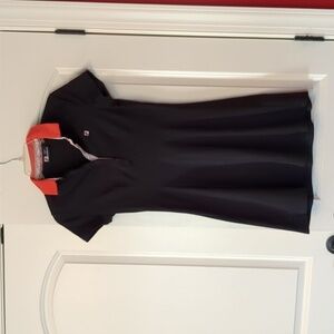 Fila Navy Blue Mini Dress with Red Collar
